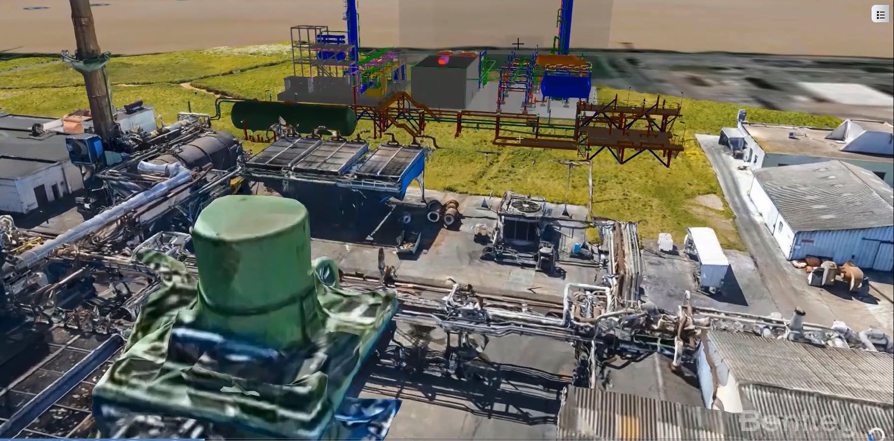 Bentley Systems Plantsight reality model
